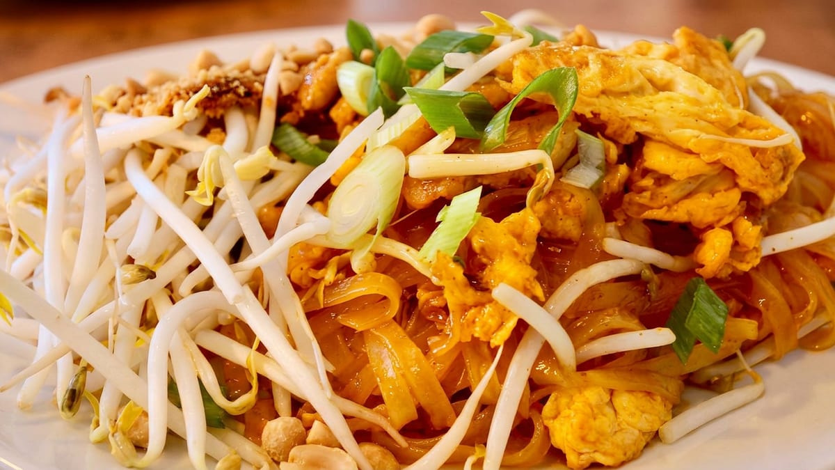 Pad Thai actually has Chinese roots