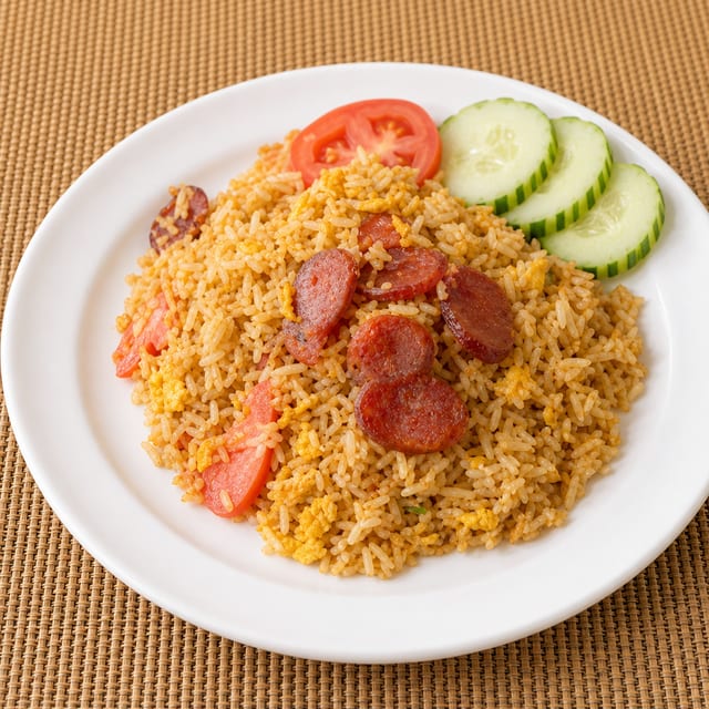 Thai Sausage Fried Rice.