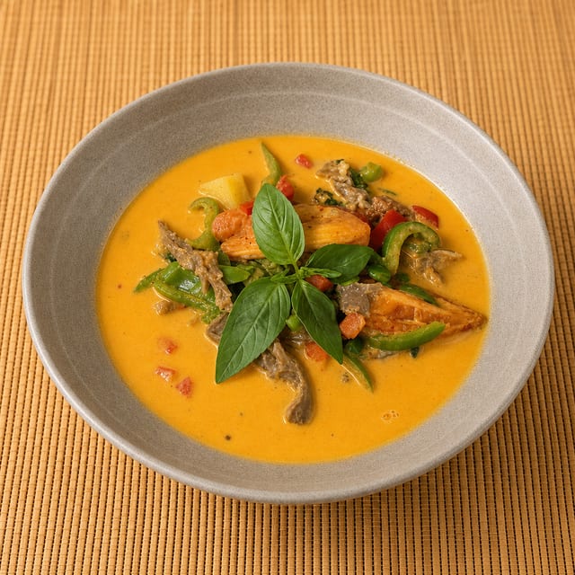 Pineapple Duck Curry.