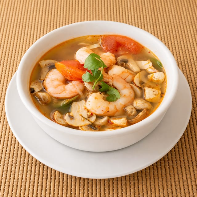 Tom Yum Shrimp.